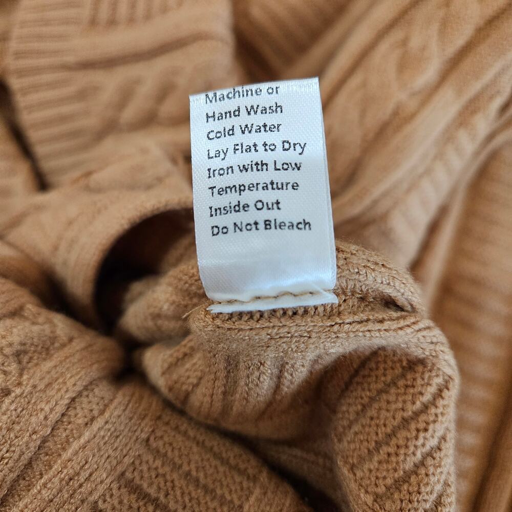 Women's Cable Knit Sweater by Misook‎ Size Large - Picture 5 of 10